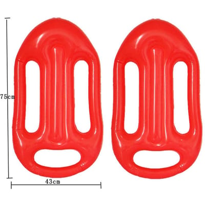 Baywatch CJ Parker Cosplay Kostuum Accessoires Opblaasbaar Board Pet Bril Taille Tassen Dames Heren Halloween Carnaval Feest Attributen One Size red