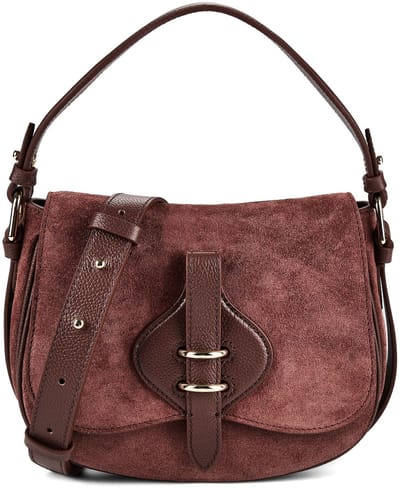 Coccinelle Mavery Schoudertas Leder 22 cm - Dames - berry-berry