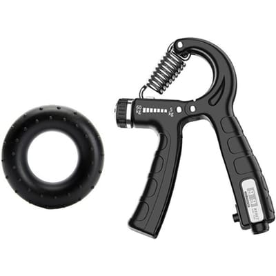 Verstelbare 5 tot 60 kg zware gripversterker Fitness handtrainer Gripkracht polstraining Vingergripversterker