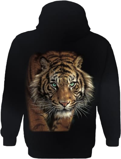Tijger Eye Of The Tiger The Coloured House Hoodie S
