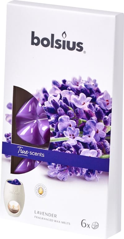 Bolsius - Waxmelts - pack 6 - Lavendel
