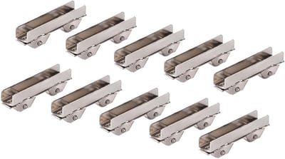 10 Stuks Vervangende Rollen voor Schuifdeuren, 6mm Breed, Ideaal voor Glazen Deuren, Meubels en Douchecabines