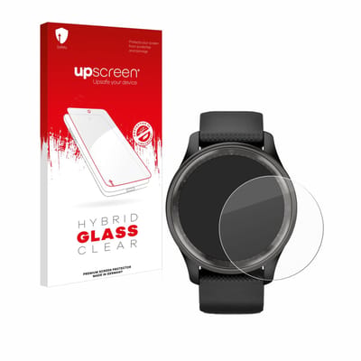 upscreen - Screenprotector voor Garmin Vivomove Trend - Folie Beschermfolie Beschermglas transparant