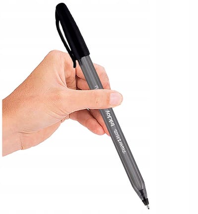 Paper Mate Inkjoy Balpen - Zwart, 1mm Lijn, Vloeiend Schrijven