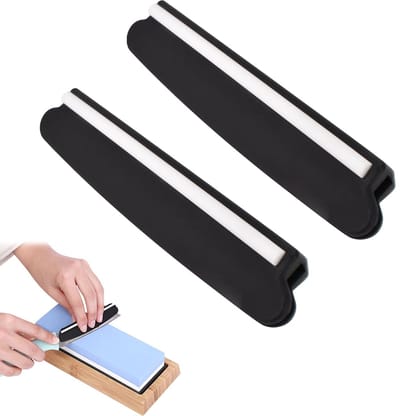 Dailygoods- Slijphulpset Eenvoudig te gebruiken - Slijphulpmes - Hoekhouder - Slijpstenen - Vaste slijphoekgereedschappen - 2 stuks - Messenslijper