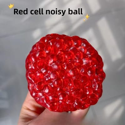 Balles Squishy Perles de Glace Jouet Anti-Stress Super Doux Jouets Sensoriels Fidget pour Enfants Adultes Relaxation Anxiété Presser Cadeau