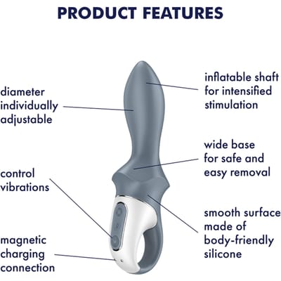 Satisfyer 'Air Pump Booty 1', 18,5 cm