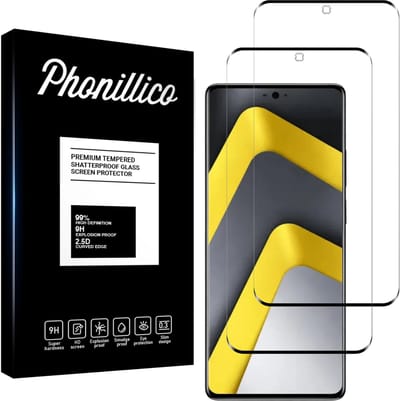 Screenprotector geschikt voor Xiaomi Poco M8 Pro 5G - 2 stuks Beschermglas van glas Transparante glazen schermbeschermfolie