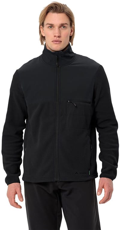 Vaude Mineo Ii Fleece Met Volledige Rits Zwart M Man