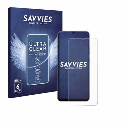 Savvies - Screenprotector voor realme Note 60 4G - Folie Beschermfolie transparant 6 Stuks