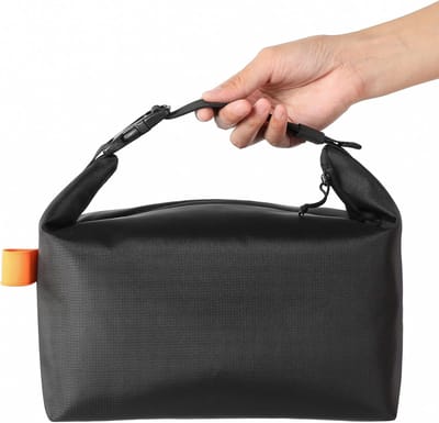 Lunchtas voor dames en heren, Fresh Keep Lunchbox, kleine lekvrije koeltas, lunchcontainers met hoge capaciteit, herbruikbare lunchtassen voor werk, kantoor, picknick, reizen (zwart)