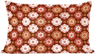 Sierkussens - Kussentjes Woonkamer - 60x40 cm - Geometrisch - Bloemen - Kleurrijk