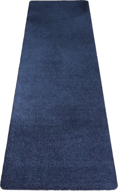 PRIMA - Soft - Badmat - wastafelmat - loper - donker blauw - 60x180cm - antislip
