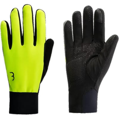 BBB Cycling ControlZone Fietshandschoenen Winter - 5 - 10 ℃ - Winddichte Wielrenhandschoenen Heren & Dames - Sporthandschoenen - Touchscreen Compatibel - Neon Geel - Maat S - BWG-36