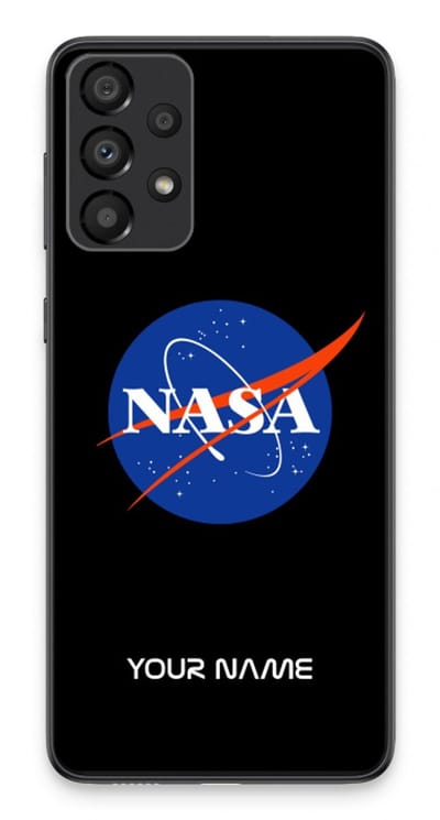 Gepersonaliseerd - Case Company® - Hoesje geschikt voor Samsung Galaxy A33 5G hoesje - NASA - Soft Cover Telefoonhoesje - Bescherming aan alle Kanten en Schermrand