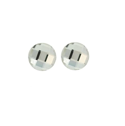 Behave - Oorstekers rond transparant - Tijdloos design - 1,7 cm