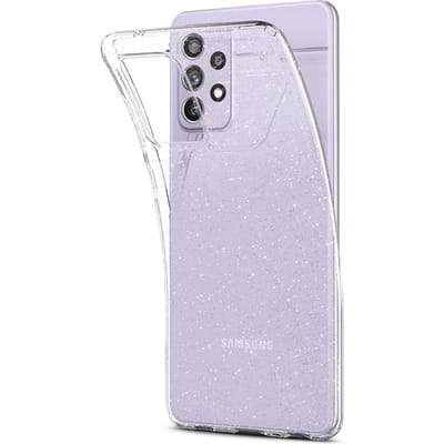 Spigen - Liquid Crystal Samsung Galaxy A72 Hoesje - Glitter/Transparant