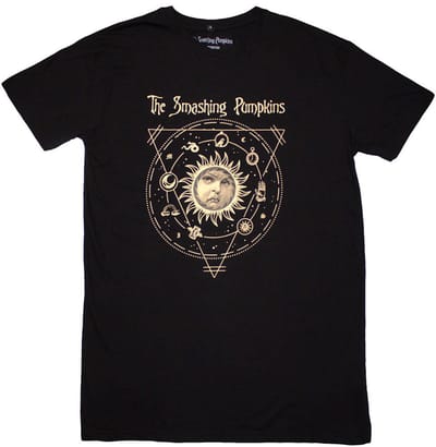 Smashing Pumpkins - Celestial Sun T-shirtjurk - S - Zwart