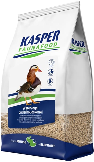 Kasper Faunafood Watervogel Onderhoudskorrel - 3 x 4 kg - Voordeelverpakking