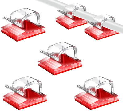Zelfklevende kabelhouder 50 stuks