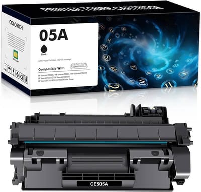 Geschikt voor HP 05A / CE-505A Toner cartridge Zwart - Geschikt voor HP LaserJet P2035 - P2055D - P2055DN