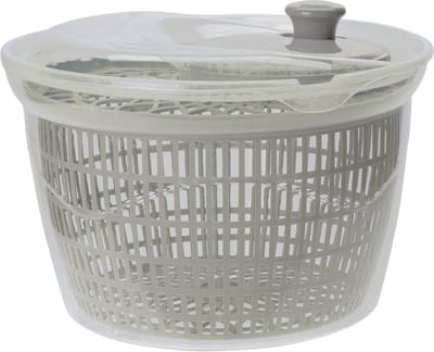 Excellent houseware Slacentrifuge - creme - kunststof - 5 liter - slazwierder