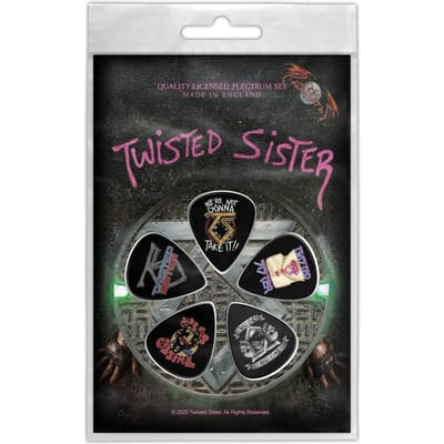 Twisted Sister Come out and play Unisex Plectrumset - meerkleurig - Standard