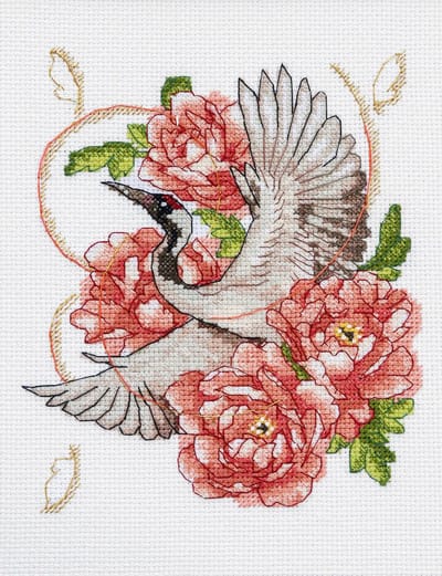 Borduurpakket ABRIS ART - On Wings To Dream - Op Vleugels naar de Droom - Level: gemiddeld