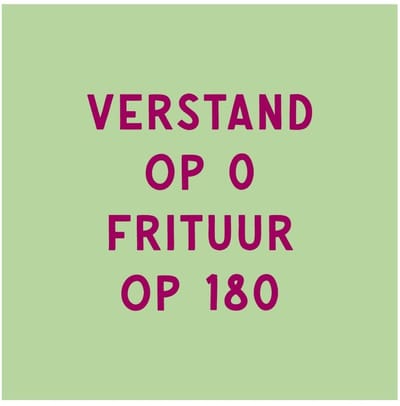 HomeBound by KY | Tegeltje Verstand op 0 | tegeltje | spreuktegel
