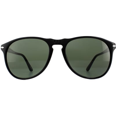 PERSOL Zonnebril 9649 95/31 Zwart Groen 55
