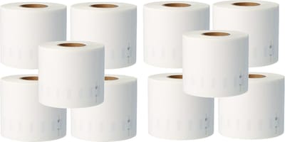 Label Tape Geschikt voor Dymo 99014 | 101 x 54 mm | S0722430 - Wit - 220 labels per Rol - 10 stuks - Geschikt voor: 310 320 330 400 400 Turbo 400 Duo 450 450 Turbo 450 Twin Turbo 450 Duo 4XL Wireless