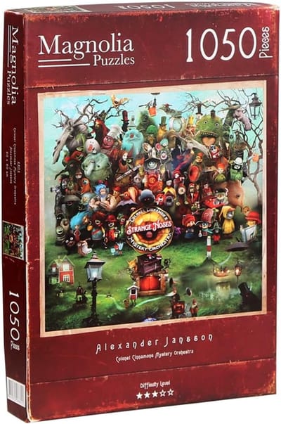 Puzzel 1023 Stukjes - Uitdagende Legpuzzel - Ontspannende Hobby - Uniek Kunstwerk - 60x60 cm - Meerdere Kleuren