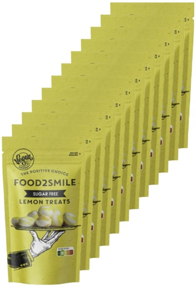 Food2Smile | Lemon Treats | 12 Stuks | 12 x 90 gram