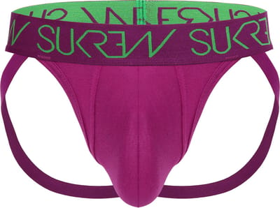 SUKREW Jockstrap Deep Purple - MAAT XS - Heren Ondergoed - Jockstrap voor Man - Mannen Jock