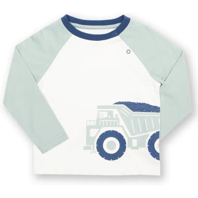 Baby T-shirt met lange mouwen Kite Dumper Truck