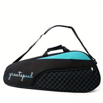 Nivard Padeltas - Padel Tas - Tennistas - Tennis - Rugzak - Hoes - Heren - Dames - Zak - Zwart/Blauw