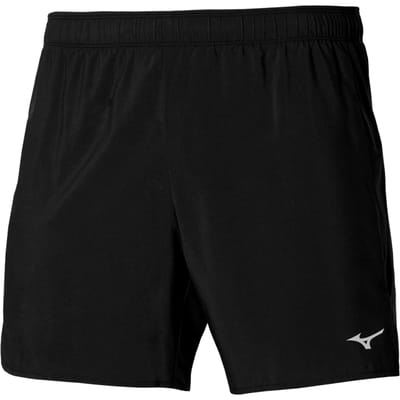 Mizuno Core 5.5 Short Hardloopshorts Heren-Zwart