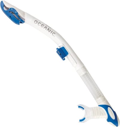 Oceanic Ultra Dry - Snorkel - Volwassenen - Wit/Blauw