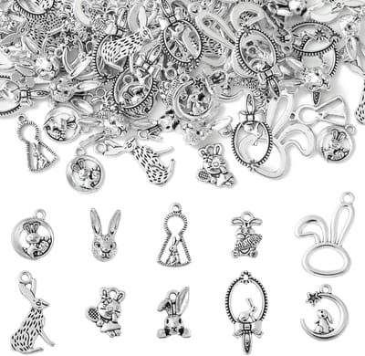 Tibetaanse stijl, voor doe-het-zelf sieraden, sleutelhangers en accessoires