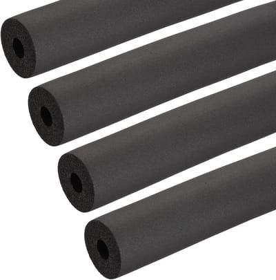 Schuim Isolatiebuis - Pijp Cover Wrap - Leidingen Isoleren - Gesloten Celstructuur - 4 Stuks 1.8M - Zwart