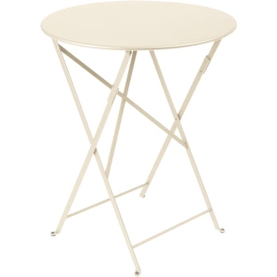 Fermob BISTRO klaptafel rond - FermobE8Latte-Beige - Ø 60 cm