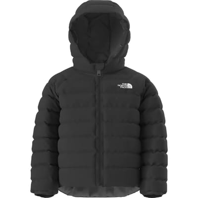 The North Face Reversible Perrito Hooded Jacket Children - Zwart, Zwart 4Y