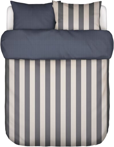 Marc O'Polo Dekbedovertrek Malve Donkerblauw - 240x200/220 cm - 50% lyocell, 30% gerecycled katoen,