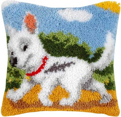 Vervaco - Knoopkussen kit - Disney Bolt - PN-0014630 - Borduren - Borduurpakket - Borduurpakket volwassenen - Borduurpakket kind