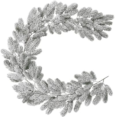 Clayre & Eef Kerstboom Wit Kunststof