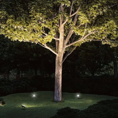 Plug & Shine LED-tuinspots Fluter Losse spot IP65 3000K 15,5W Zwart