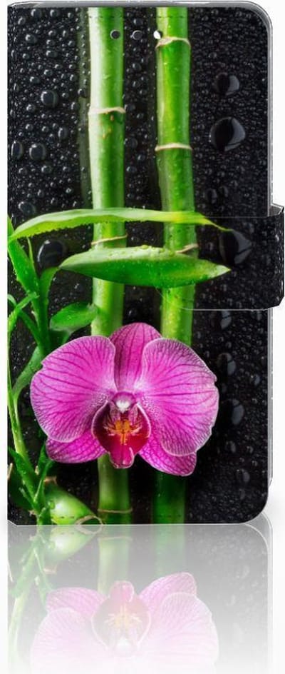 Nokia 3.1 (2018) Hoesje Orchidee