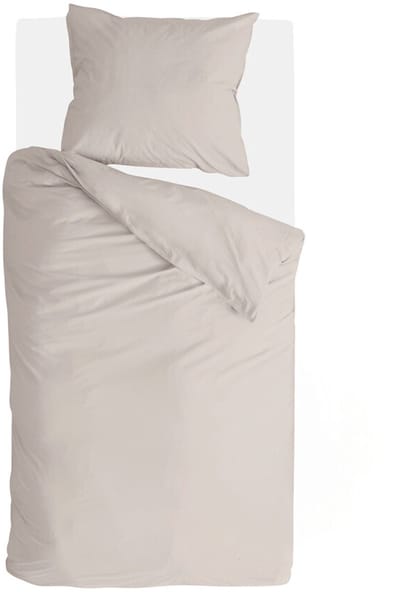 Walra Dekbedovertrek Neutral Nest - 140x220 - 70% gerecycled Katoen (GRS) / 30% Katoen (BCI) - Zand