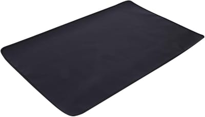 Beschermmat Tuinhaard - Vuurvaste Mat - Buiten Grillen - Verbeterde Veiligheid - 60 x 150 cm - Zwart