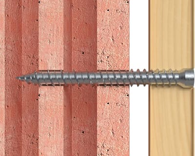 Houtschroeven Verzonken Kop Torx T30 Sterke Bevestiging voor Kozijnen 100 Stuks